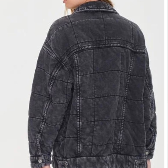 Quilted Bomber Jacket - Picture 2 of 4